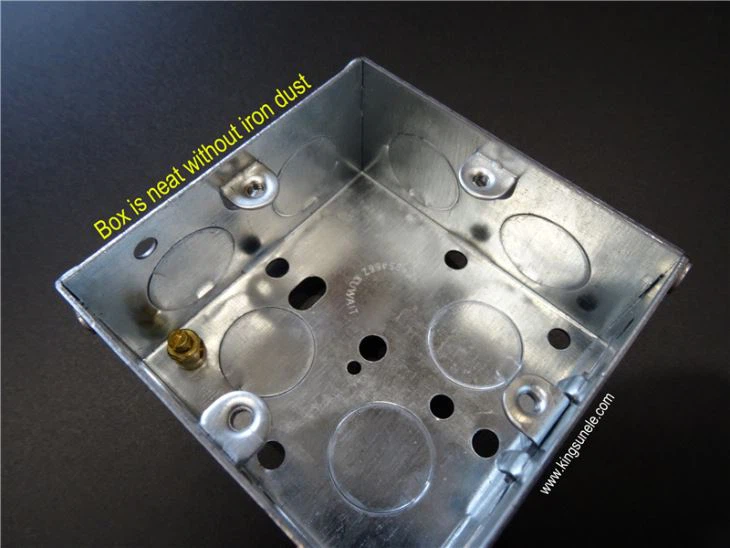 4 Square Metal Electrical Box