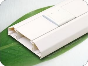 PVC kábel trunking hornyolt trunking tűzgátló