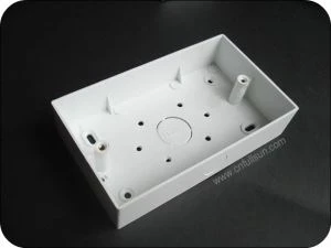 PVC elektromos doboz korrózióállóság 2 gang