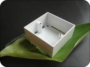 PVC elektromos doboz egyetlen gang tűzálló